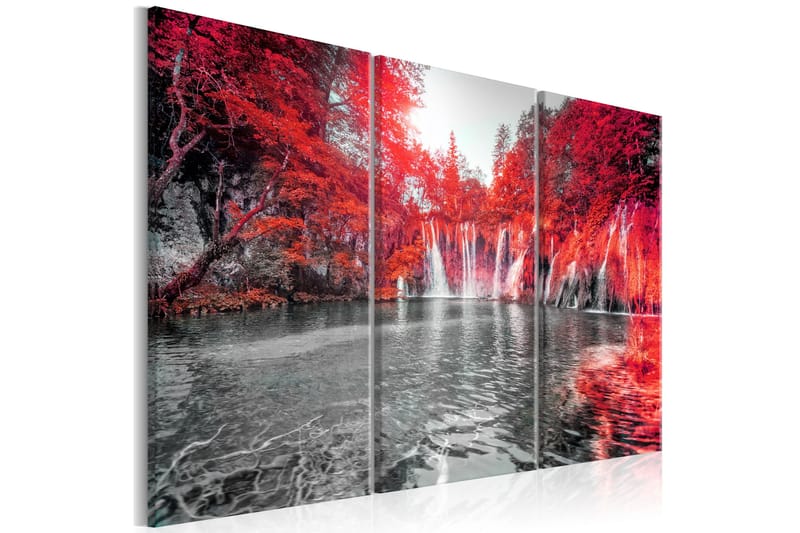 Billede Waterfalls Of Ruby Forest 120x80, Artgeist sp. z o. o.