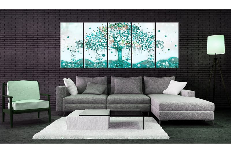 Billede Waving Tree 200x80 - Artgeist sp. z o. o. - Boligtilbehør - Billeder & kunst - Billeder på lærred