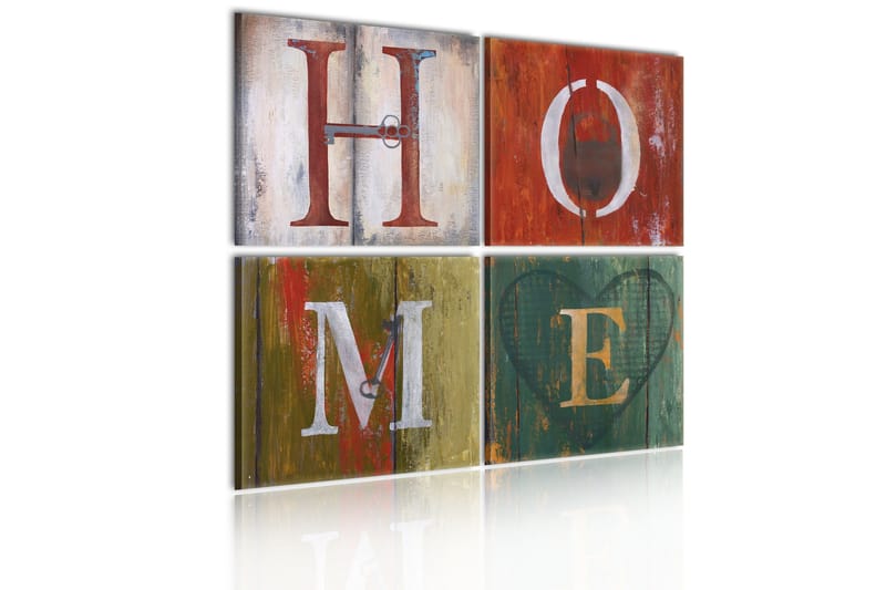 Billede Welcome home 60x60, Artgeist sp. z o. o.