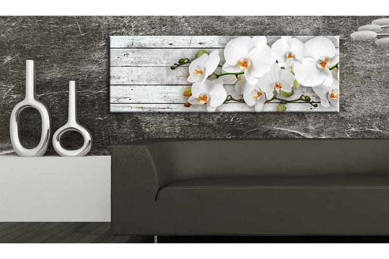 Billede White Dreams 120x40 - Artgeist sp. z o. o. - Boligtilbehør - Billeder & kunst - Billeder på lærred