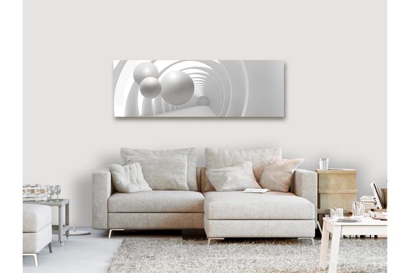 Billede White Tunnel (1 del) Smal 120x40, Artgeist sp. z o. o.