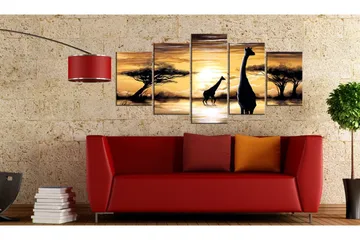 Billede Wild Africa 100x50 - Artgeist sp. z o. o. - Boligtilbehør - Billeder & kunst - Billeder på lærred