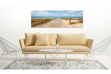 Billede Windy Beach 150x50 - Artgeist sp. z o. o. - Boligtilbehør - Billeder & kunst - Billeder på lærred