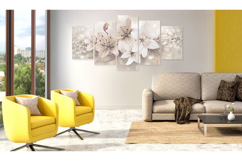 Billede Winter Princess 200x100 - Artgeist sp. z o. o. - Boligtilbehør - Billeder & kunst - Billeder på lærred