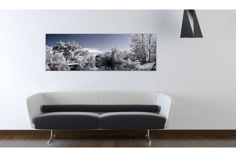 Billede Wintry Lake 135x45, Artgeist sp. z o. o.