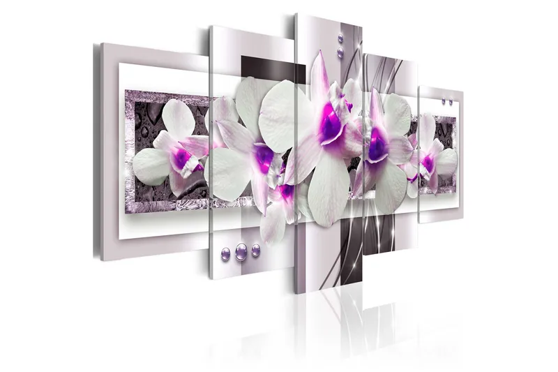 Billede With Violet Accent 200x100, Artgeist sp. z o. o.