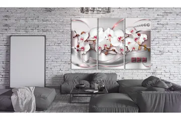 Billede Wonderful Orchids 90x60 - Artgeist sp. z o. o. - Boligtilbehør - Billeder & kunst - Billeder på lærred