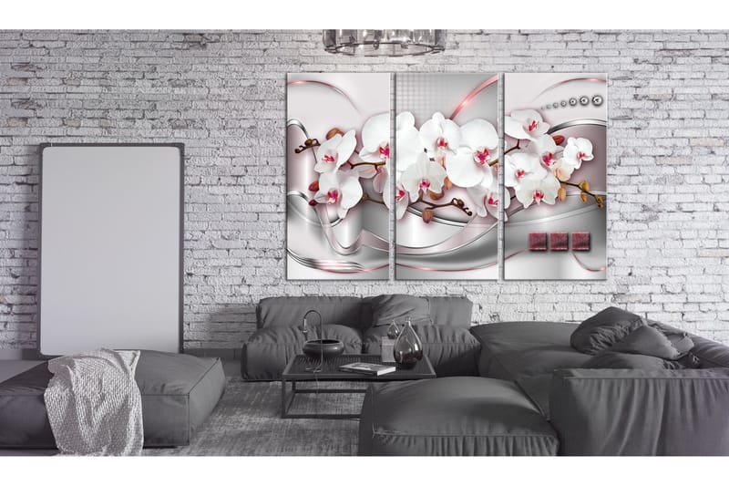 Billede Wonderful Orchids 90x60 - Artgeist sp. z o. o. - Boligtilbehør - Billeder & kunst - Billeder på lærred