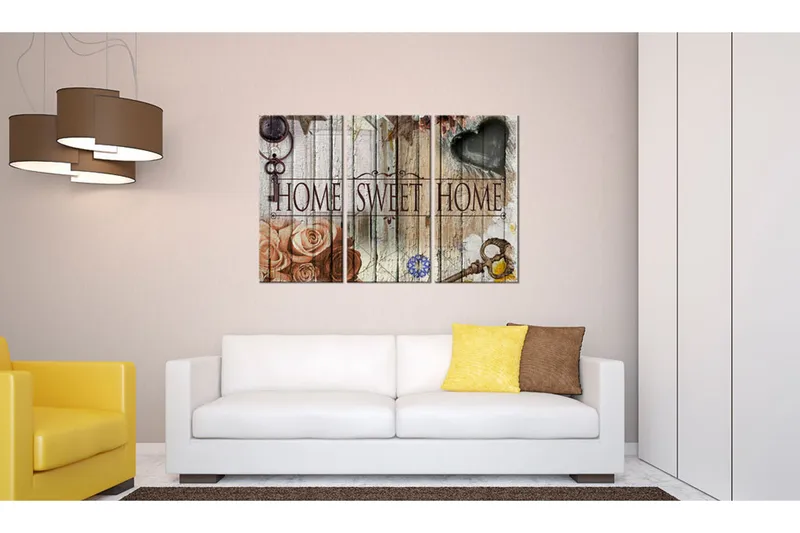Billede Wooden Dream 60x40 - Artgeist sp. z o. o. - Boligtilbehør - Billeder & kunst - Billeder på lærred