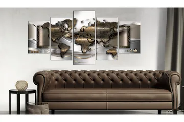 Billede World Breeze 100x50 - Artgeist sp. z o. o. - Boligtilbehør - Billeder & kunst - Billeder på lærred