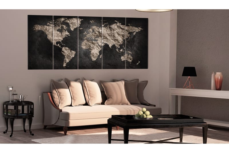 Billede World Full Of Secrets 200x80 - Artgeist sp. z o. o. - Boligtilbehør - Billeder & kunst - Billeder på lærred