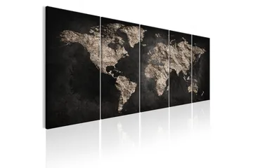Billede World Full Of Secrets 200x80 - Artgeist sp. z o. o. - Boligtilbehør - Billeder & kunst - Billeder på lærred