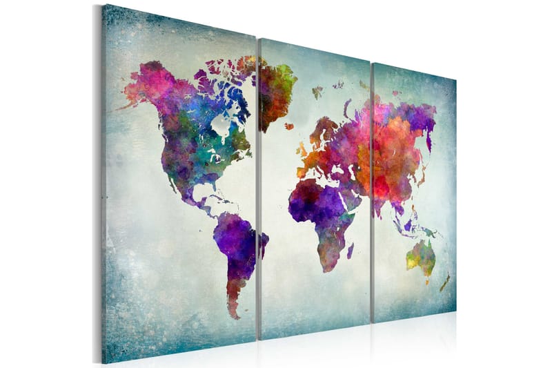 Billede World In Colors 60x40, Artgeist sp. z o. o.