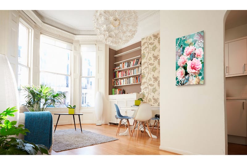 Billede Written in Flowers 60x90, Artgeist sp. z o. o.