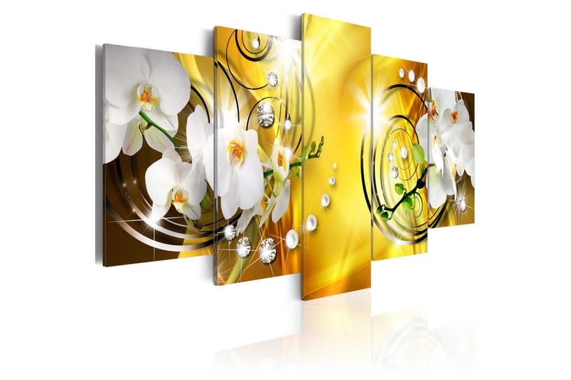 Billede Yellow Admiration 200x100, Artgeist sp. z o. o.