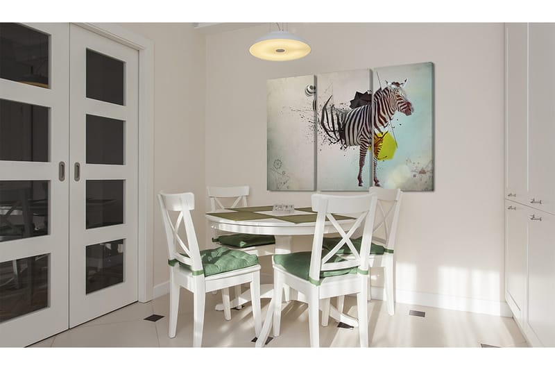 Billede Zebra Abstrakt 120x80 - Artgeist sp. z o. o. - Boligtilbehør - Billeder & kunst - Billeder på lærred