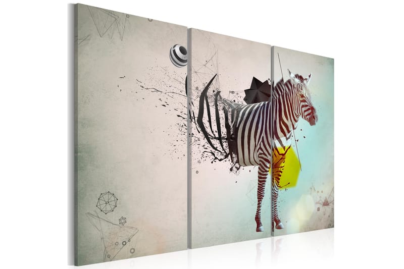 Billede Zebra Abstrakt 60x40, Artgeist sp. z o. o.