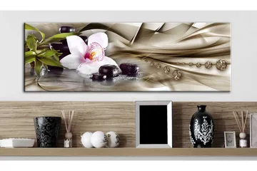 Billede Zen Composition Beige 120x40 - Artgeist sp. z o. o. - Boligtilbehør - Billeder & kunst - Billeder på lærred