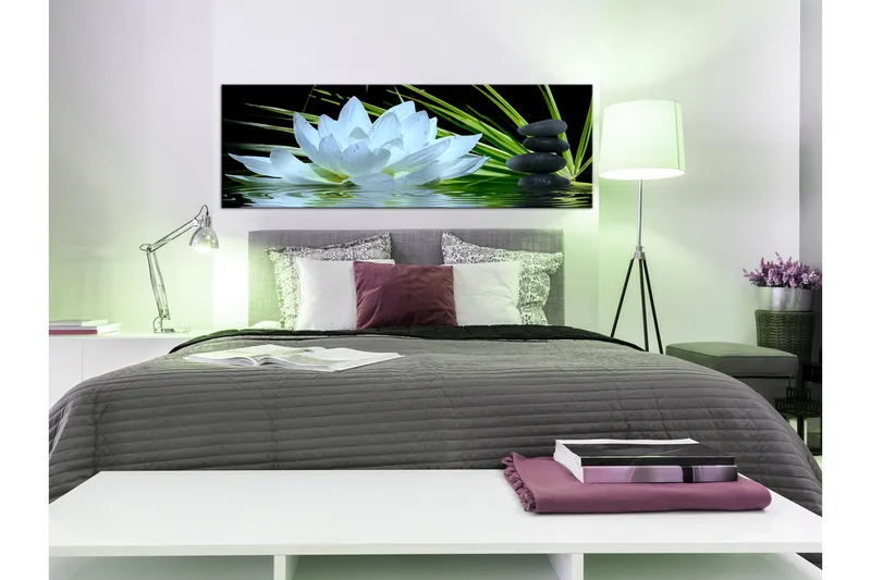 Billede Zen Garden 1 Part Narrow 150x50 - Artgeist sp. z o. o. - Boligtilbehør - Billeder & kunst - Billeder på lærred