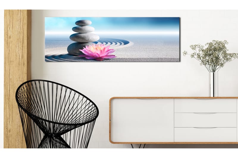 Billede Zen Garden 120x40 - Artgeist sp. z o. o. - Boligtilbehør - Billeder & kunst - Billeder på lærred