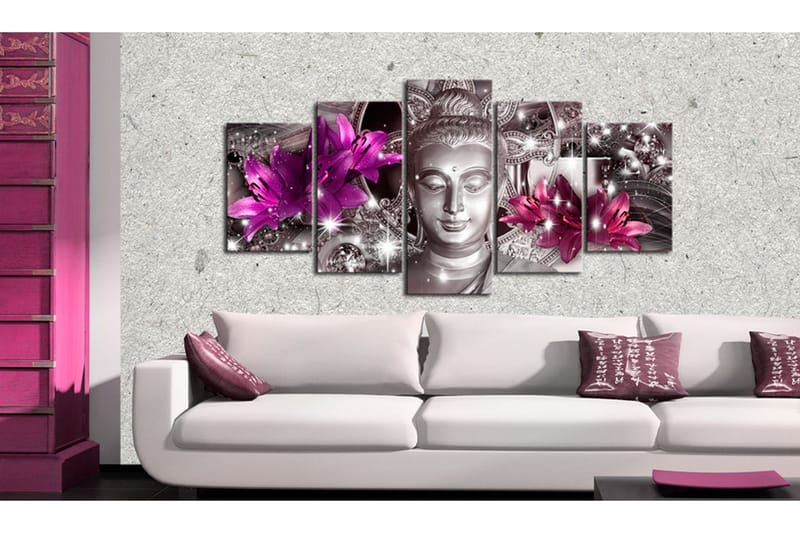 Billede Zen Of Glitter 200x100 - Artgeist sp. z o. o. - Boligtilbehør - Billeder & kunst - Billeder på lærred