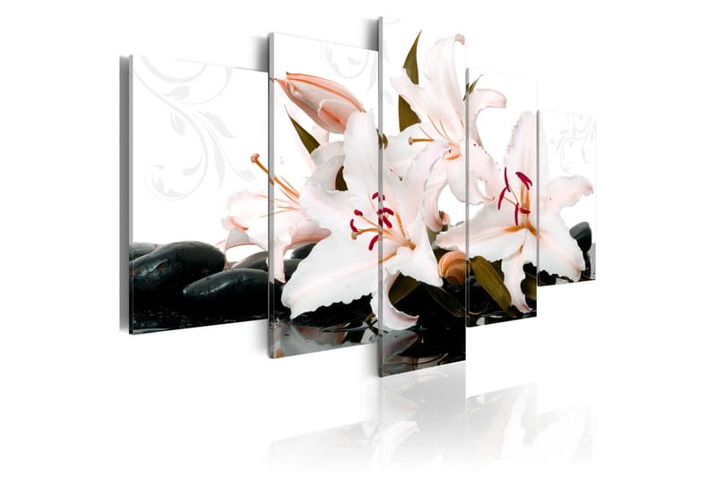 Billede Zen Stones And Lilies 200x100, Artgeist sp. z o. o.