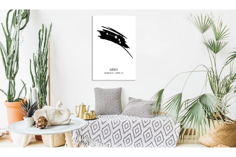 Billede Zodiac Signs: Aries (1 del) Lodret 40x60, Artgeist sp. z o. o.