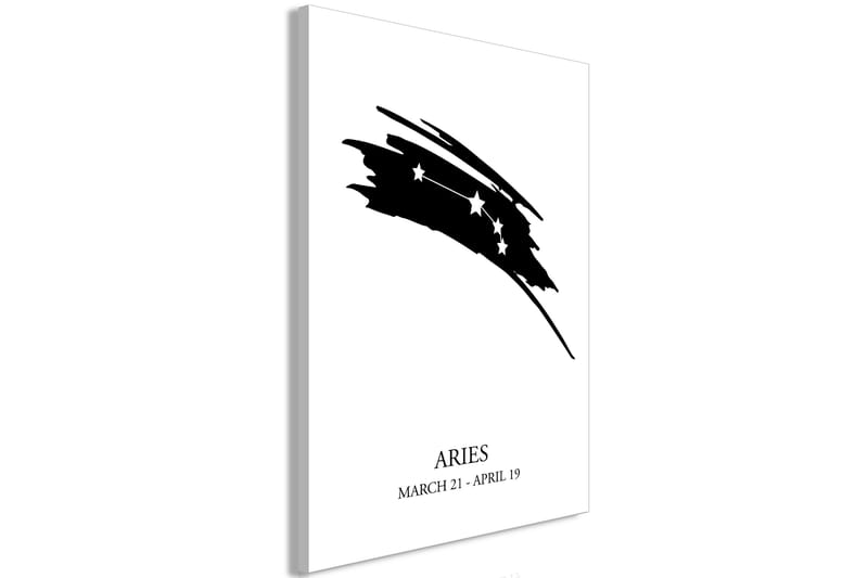 Billede Zodiac Signs: Aries (1 del) Lodret 60x90 - Artgeist sp. z o. o. - Boligtilbehør - Billeder & kunst - Billeder på lærred