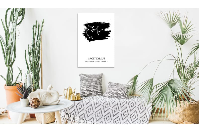 Billede Zodiac Signs: Sagittarius (1 del) Lodret 60x90, Artgeist sp. z o. o.