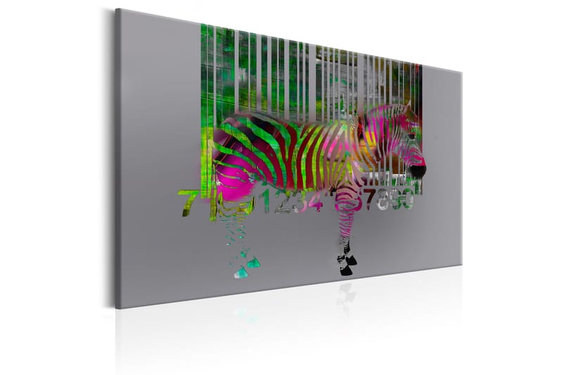 Billede Zoo of Modernity 90x60 - Artgeist sp. z o. o. - Boligtilbehør - Billeder & kunst - Billeder på lærred