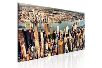 Billede Panorama Of New York 120x40 - Artgeist sp. z o. o. - Boligtilbehør - Billeder & kunst - Billeder på lærred