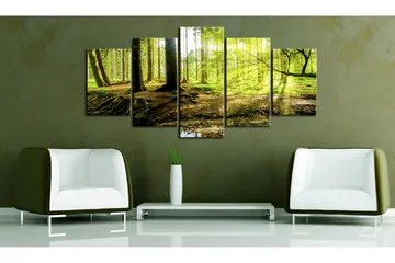 Billede Poetry Of A Forest 200x100 - Artgeist sp. z o. o. - Boligtilbehør - Billeder & kunst - Billeder på lærred