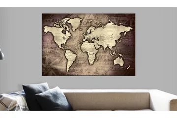 Billede Precious World 60x40 - Artgeist sp. z o. o. - Boligtilbehør - Billeder & kunst - Billeder på lærred