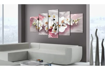 Billede Pink Glow 200x100 - Artgeist sp. z o. o. - Boligtilbehør - Billeder & kunst - Billeder på lærred