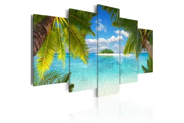 Billede Paradise Island 100x50 - Artgeist sp. z o. o. - Boligtilbehør - Billeder & kunst - Billeder på lærred