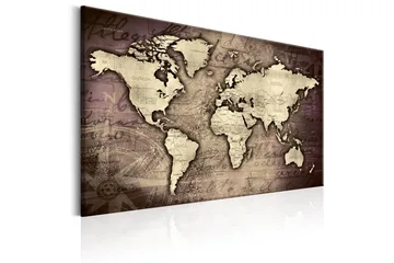 Billede Precious World 60x40 - Artgeist sp. z o. o. - Boligtilbehør - Billeder & kunst - Billeder på lærred