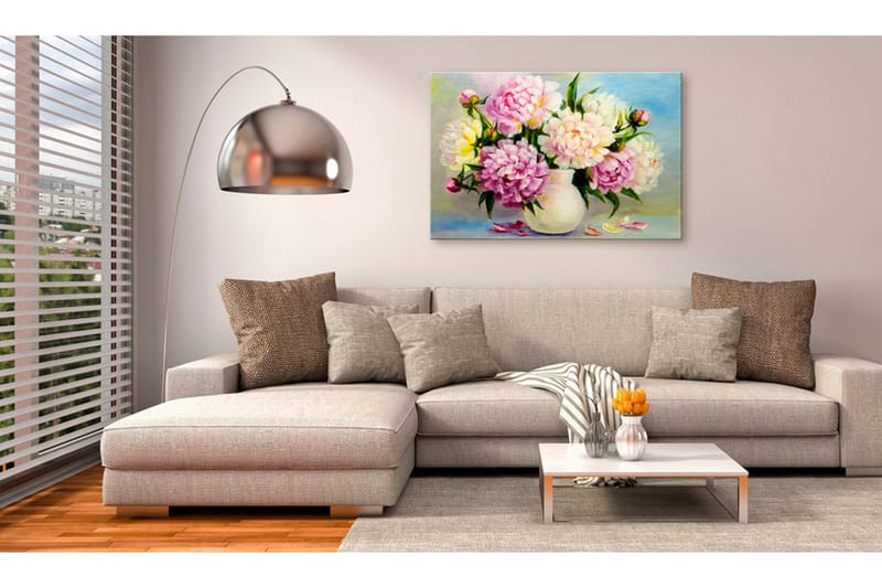 Billede Peonies: Bouquet of Happiness 90x60, Artgeist sp. z o. o.