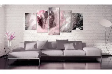 Billede Pink Depth 200x100 - Artgeist sp. z o. o. - Boligtilbehør - Billeder & kunst - Billeder på lærred
