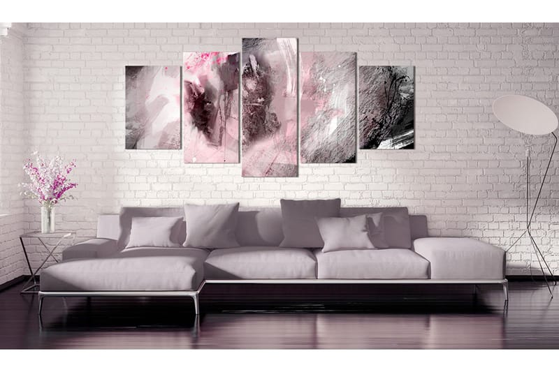 Billede Pink Depth 100x50 - Artgeist sp. z o. o. - Boligtilbehør - Billeder & kunst - Billeder på lærred