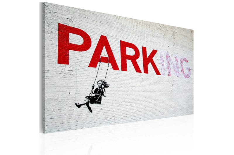 Billede Parking Banksy 60x40, Artgeist sp. z o. o.