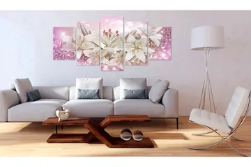Billede Pink Courtship 100x50 - Artgeist sp. z o. o. - Boligtilbehør - Billeder & kunst - Billeder på lærred