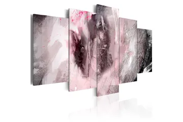 Billede Pink Depth 200x100 - Artgeist sp. z o. o. - Boligtilbehør - Billeder & kunst - Billeder på lærred