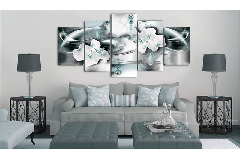 Billede Platinum Sea 100x50 - Artgeist sp. z o. o. - Boligtilbehør - Billeder & kunst - Billeder på lærred