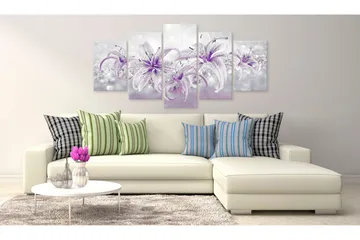 Billede Purple Graces 200x100 - Artgeist sp. z o. o. - Boligtilbehør - Billeder & kunst - Billeder på lærred