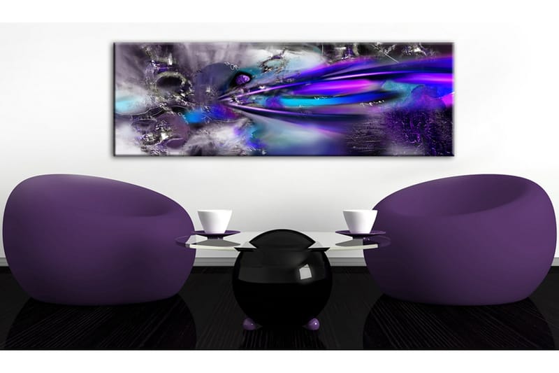 Billede Purple Comet 135x45 - Artgeist sp. z o. o. - Boligtilbehør - Billeder & kunst - Billeder på lærred