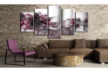 Billede Purple Sash 100x50 - Artgeist sp. z o. o. - Boligtilbehør - Billeder & kunst - Billeder på lærred