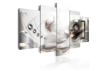 Billede Pearly Mist 200x100 - Artgeist sp. z o. o. - Boligtilbehør - Billeder & kunst - Billeder på lærred