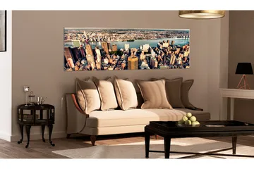 Billede Panorama Of New York 120x40 - Artgeist sp. z o. o. - Boligtilbehør - Billeder & kunst - Billeder på lærred