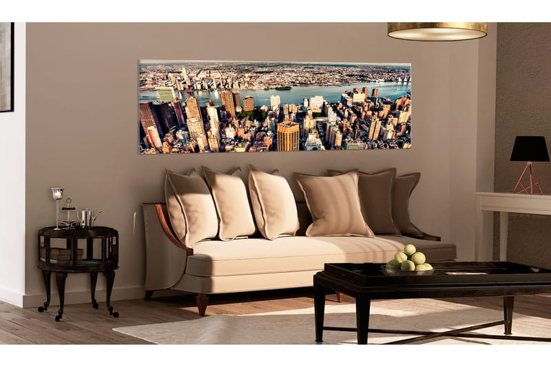 Billede Panorama Of New York 120x40 - Artgeist sp. z o. o. - Boligtilbehør - Billeder & kunst - Billeder på lærred