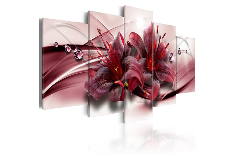 Billede Pink Lily 200x100, Artgeist sp. z o. o.
